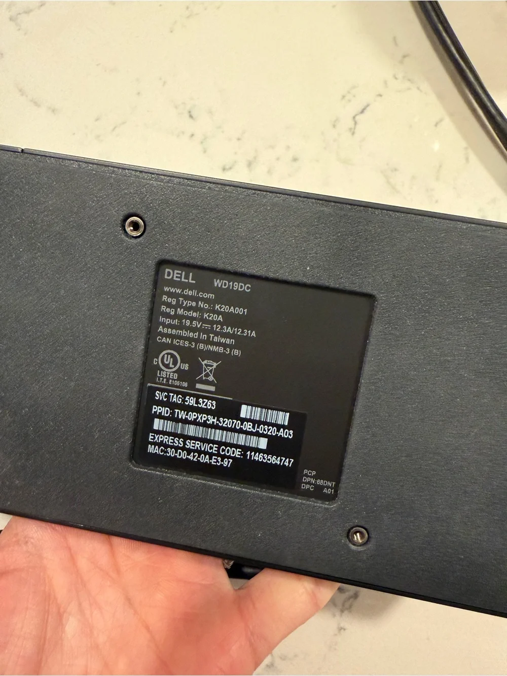 Dell Performance Dock WD19DC Docking Station